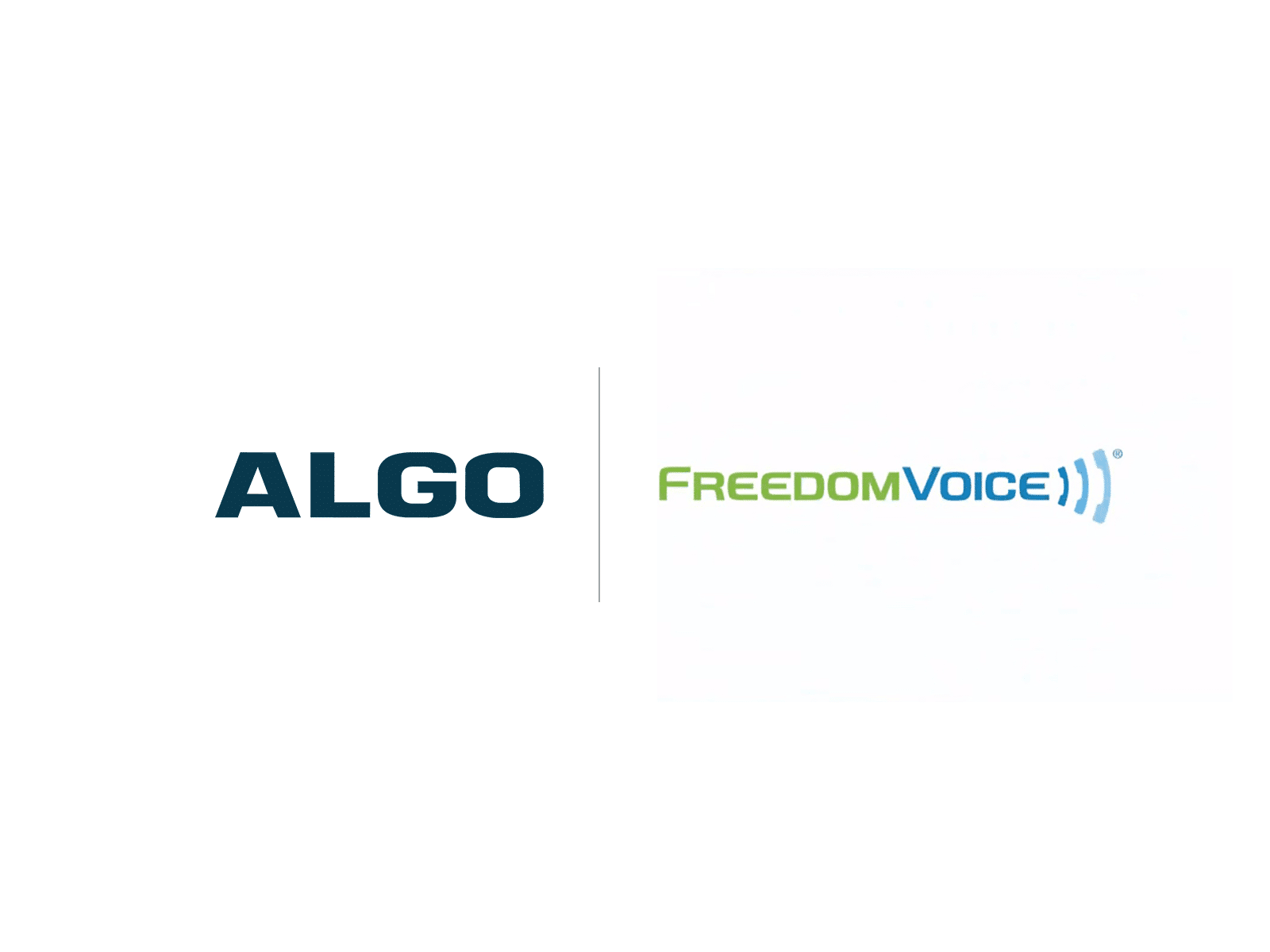 Algo FreedomVoice Compatibility Logo