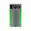 Image of Algo 8190S IP Speaker - Clock & Visual Alerter displaying time and green strobe light.