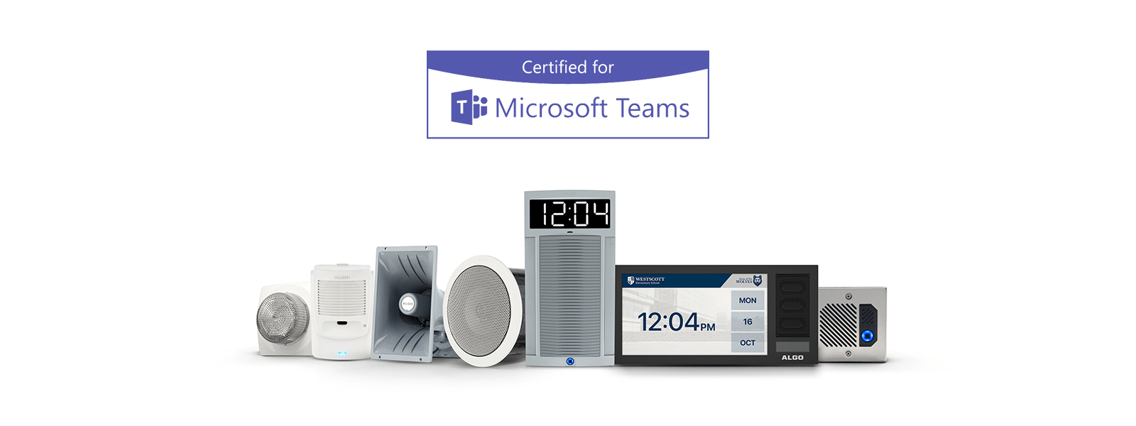 Microsoft Teams-certified Algo endpoints