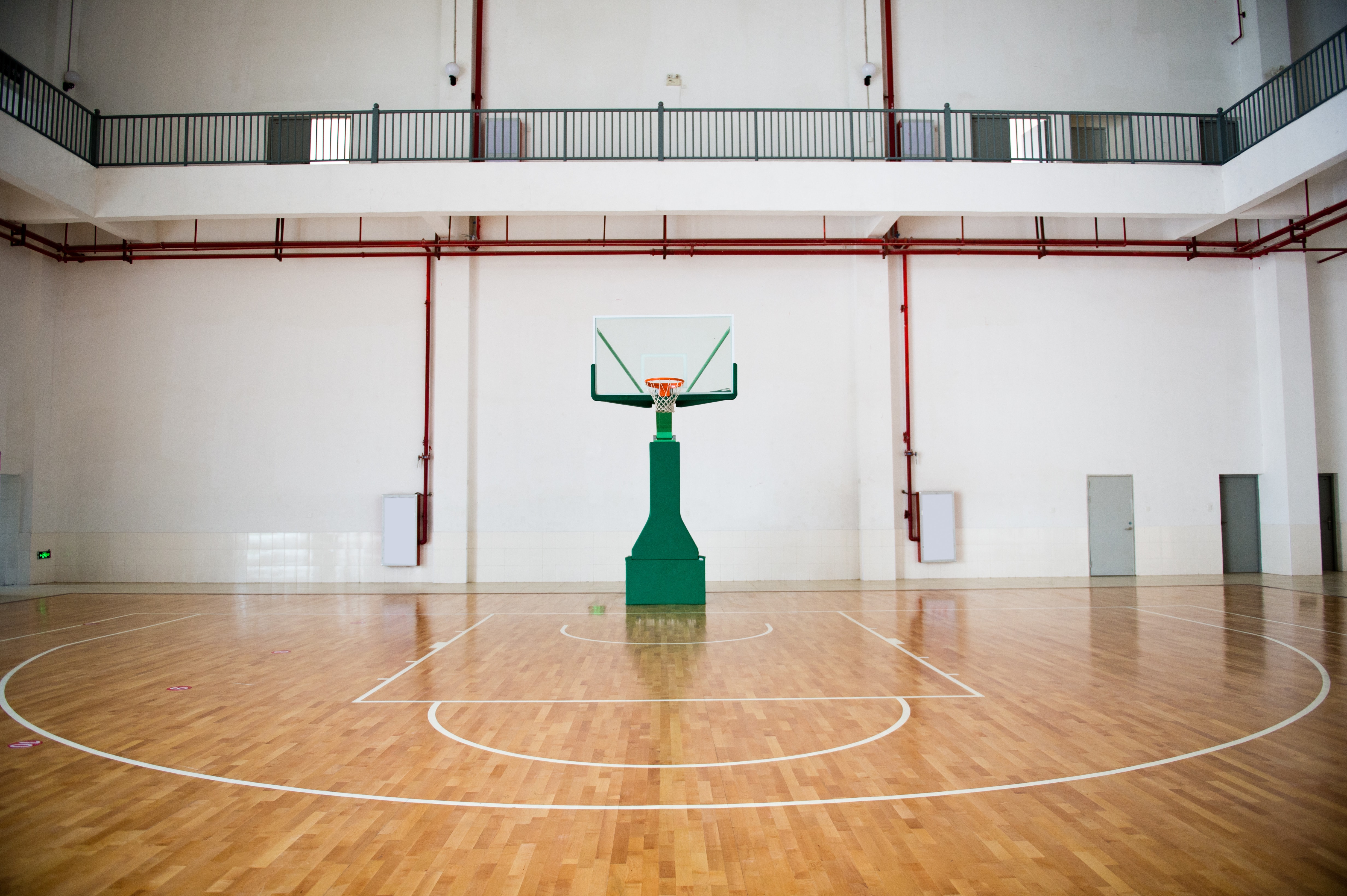 Image of indoor gym in school